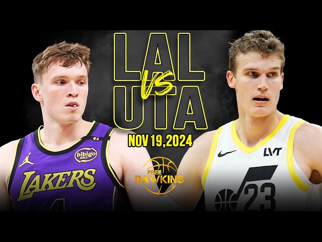 Los Angeles Lakers vs Utah Jazz Full Game Highlights | Nov 19, 2024 | FreeDawkins