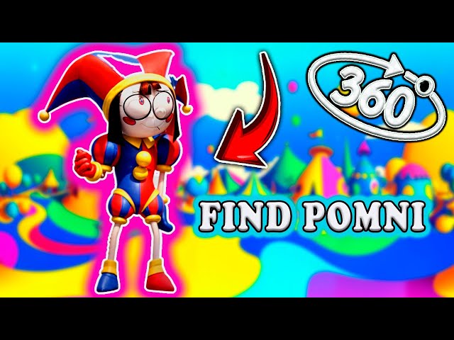 🎪  Find POMNI in 360VR / Pomni's Digital Circus Adventure in 360 VR / Can You Find Her? COMPILATION