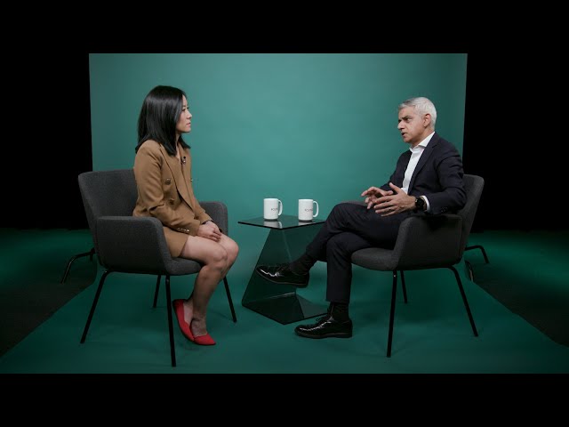 London mayor Sadiq Khan sits down with Politico