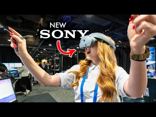 New SONY Spatial Reality Headset in VR180 | Hands-On Review Shot on Canon R7 & Dual Fisheye Lens