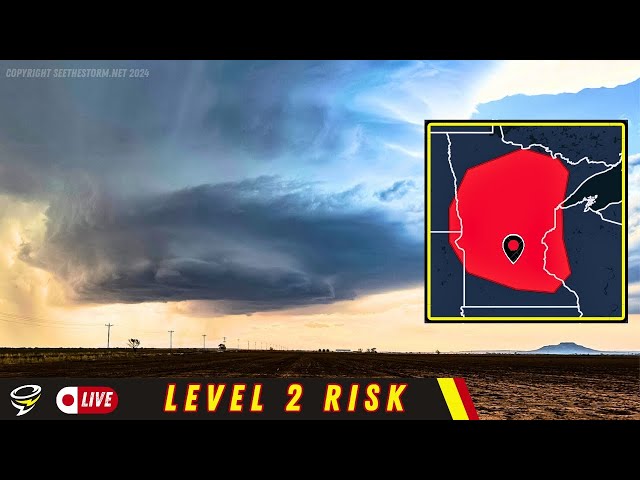 🌩️ Severe Weather Possible in the Midwest! Live Storm Chase