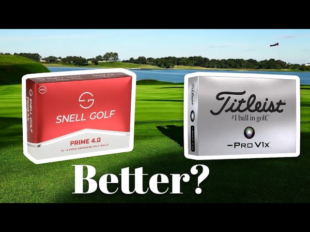 Is this better than the Titleist Pro-V1? Snell Prime 4.0