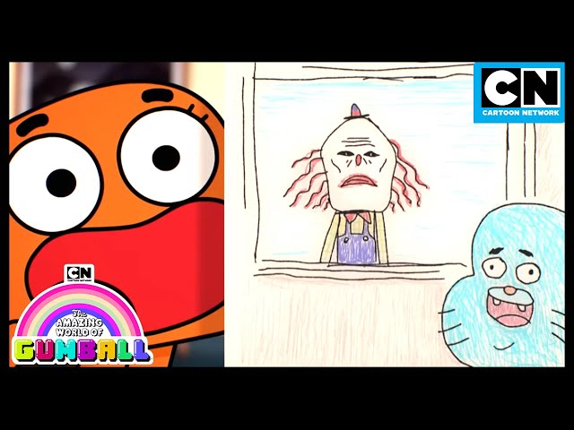 The Clown Behind You 😱 | Gumball | Cartoon Network