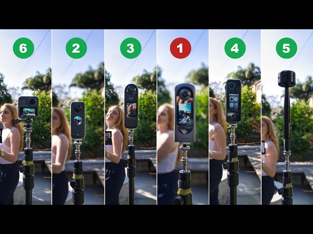 360° Video: TOP 6 Consumer 360 Camera in 2022? Theta X vs Insta360 ONE X2 vs GoPro MAX vs Qoocam 8K