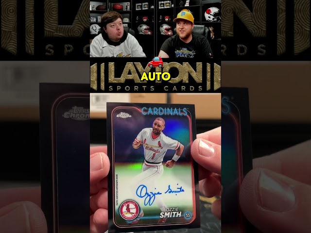 Cardinals -Ozzie Smith -Legend Auto 8/10 #livebreaks #boxbreaks #mlb #baseball #toppschrome #legend