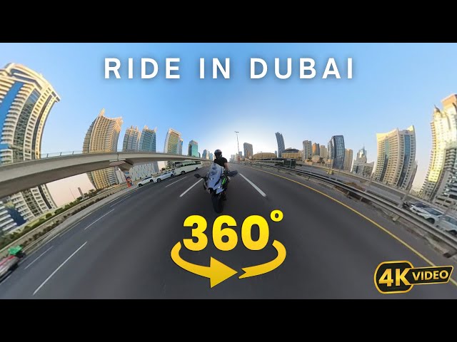 Dubai Ride 4K 360° VR Video - Sheikh Zayed Road