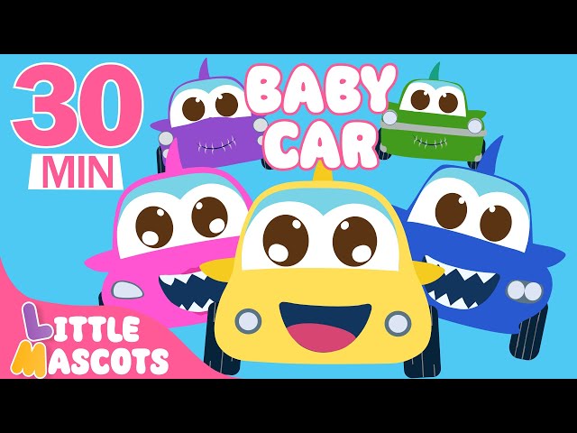 Baby Car 🚗 | Kids Songs Compilation | Little Mascots Nursery Rhymes & Kids Songs