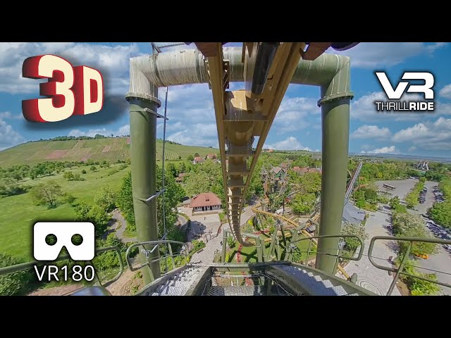 3D Hals über Kopf Tripsdrill on-/off-ride 3D VR Epic Roller Coaster VR180 VR Experience