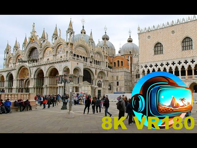 Piazza San Marco in Venice Italy is a must see when you visit Part 5 8K 4K VR180 3D Travel