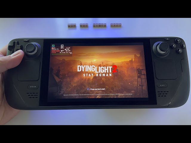 Dying Light 2 Stay Human - Steam Deck handheld gameplay - max graphics