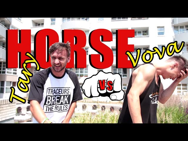 PARKOUR HORSE CHALLENGE #3 | VOVA VS. TARY