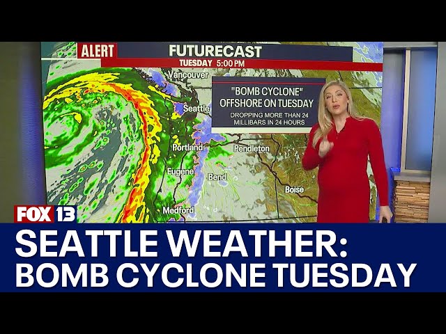 Seattle weather: Tracking a stormy Tuesday | FOX 13 Seattle