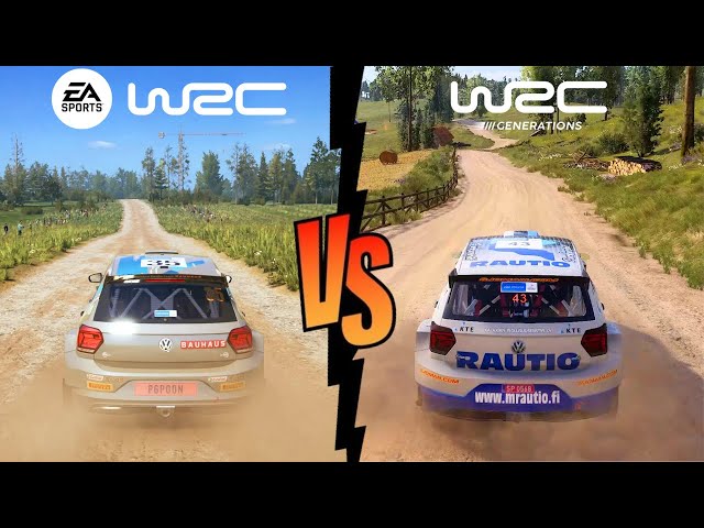 EA Sports WRC vs WRC Generations | Graphics, Physics & Sounds Comparison