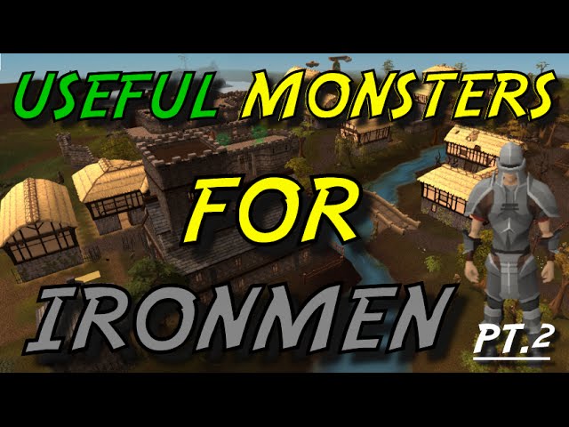 [RS] - Useful Monsters For Ironmen  - Part 2