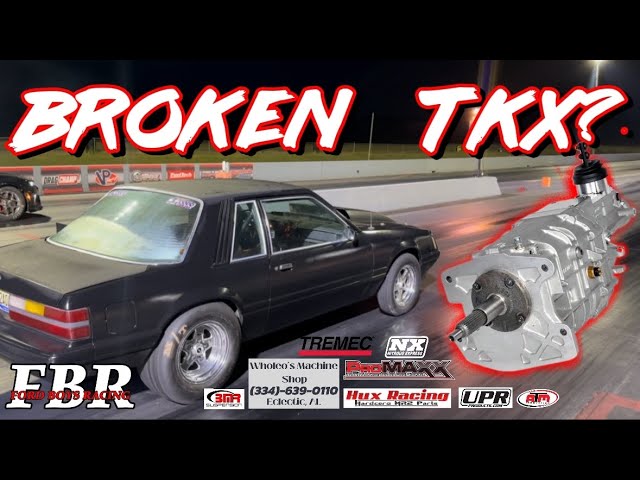 I BROKE MY TREMEC TKX! First Gear Explosion!