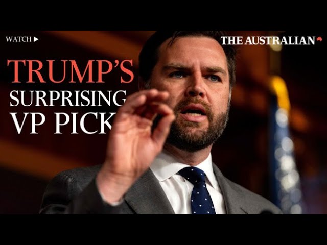 Who is JD Vance? Trump's pick for Vice President