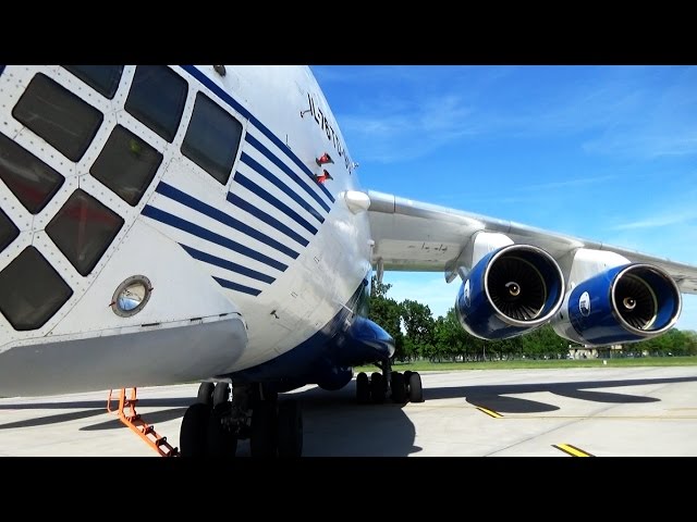 Ilyuszin IL76TD-90VD Silk Way Airlines 4K-AZ100