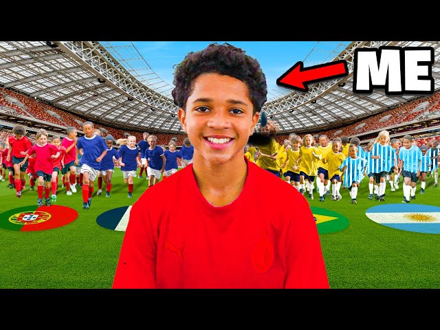 I Created A Football Tournament vs. KID RONALDO