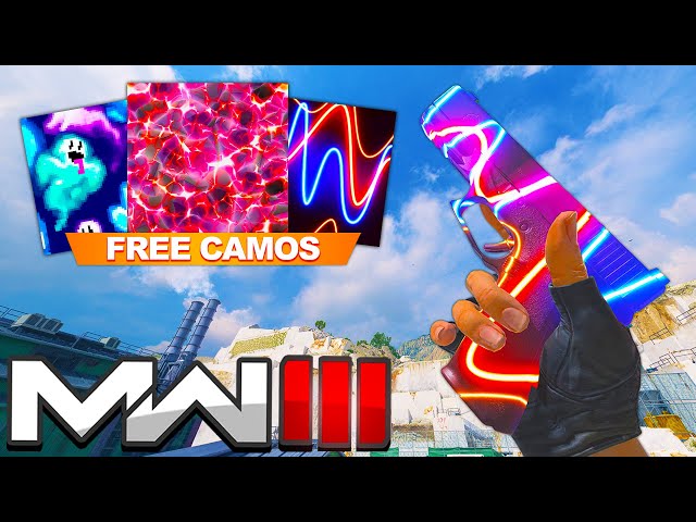 The New BEST Free Camos You Can Unlock in MW3