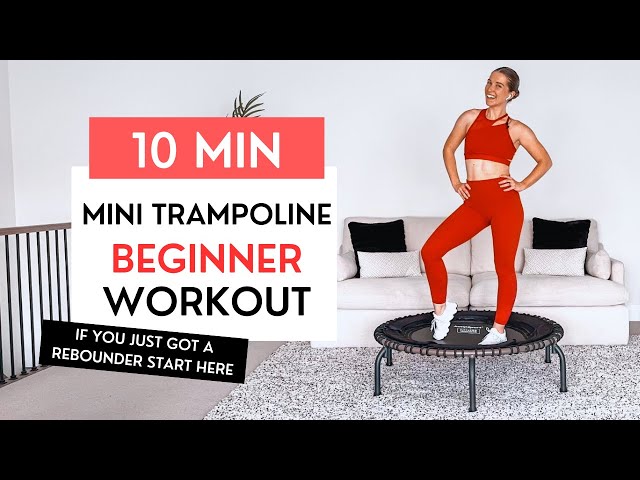 10-Minute Beginner Mini Trampoline Workout | Low-Impact Rebounder Routine with Jump&Jacked