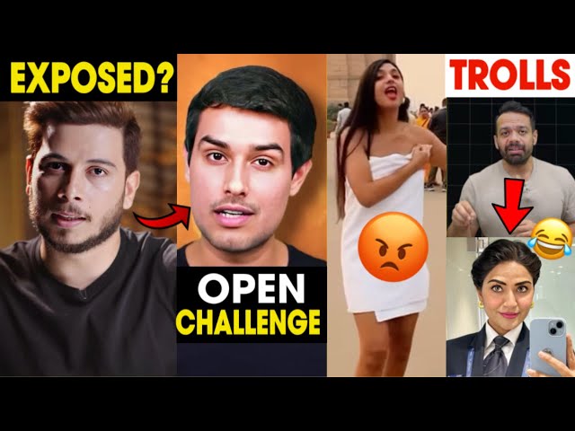 Nitish Rajput Exposed Dhruv Rathee?😳 Flying Beast Trolls Ritu Rathee, Influencer Crossed Limits…