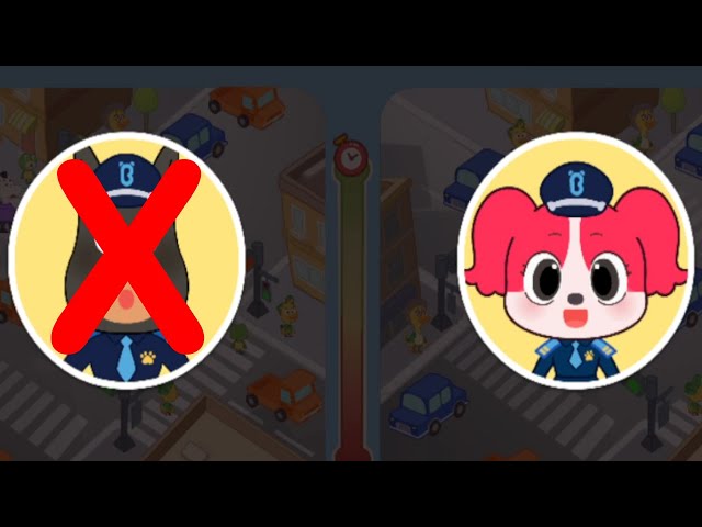 Safety Sheriff Labrador #52 | Help Officer Papillon to Defeat the Sheriff Doberman | Babybus Games