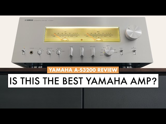 Just How GOOD? Yamaha Amplifier Review: AS3200 Integrated Amplifier