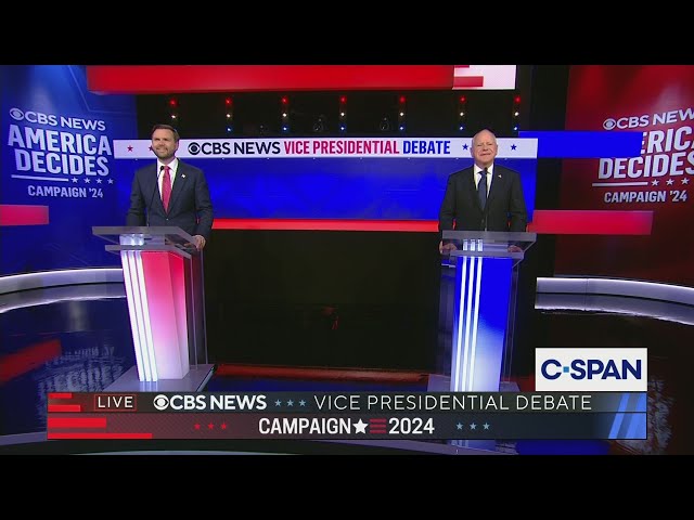 CBS News Vice Presidential Debate Simulcast