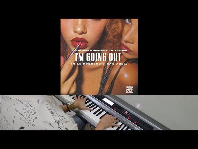 Steve Aoki, Sam Feldt & XANDRA ft Nile Rodgers & Zak Abel - I'm Going Out (Jarel Gomes Piano)