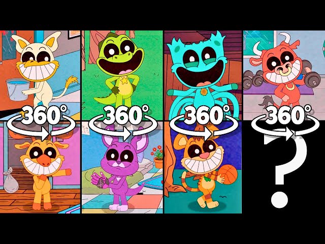 ALL REJECTED SMILING CRITTERS CARDBOARDS ANIMATION [ NEW SECRET CARDBOARD ] watch until the end!!