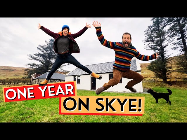 One Year In Our Cottage On A Scottish Island + Blooper Reel 2023! Ep50