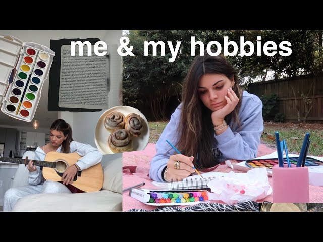 how I spend my days — (hobbies outside of my phone)