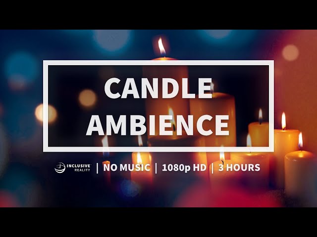 Candle Ambience for Studying, Coding, Chilling, ASMR, and Staying in the Flow