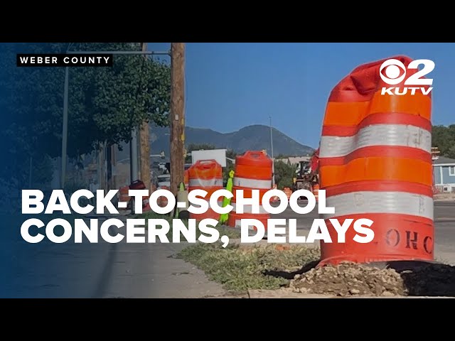 Three Weber County schools dealing with construction issues before school starts