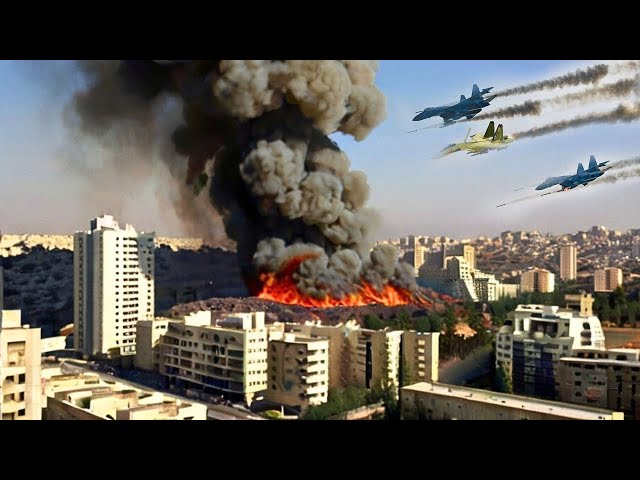 Tel Aviv & Kiryat Turned Into Hell! Iran's Main Jet Missile Flies Into Israeli City