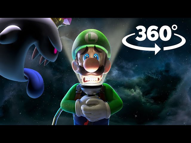 Luigi's Mansion 3 😱- 360° Video #scary #supermario #nintendo #spooky