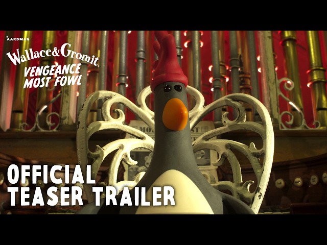 Wallace & Gromit: Vengeance Most Fowl | OFFICIAL TEASER TRAILER 🐧 #WallaceandGromit