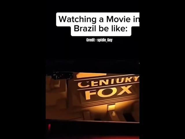 POV:Me Watching a movie on Brazil be like credit :spidie_guy #trollers