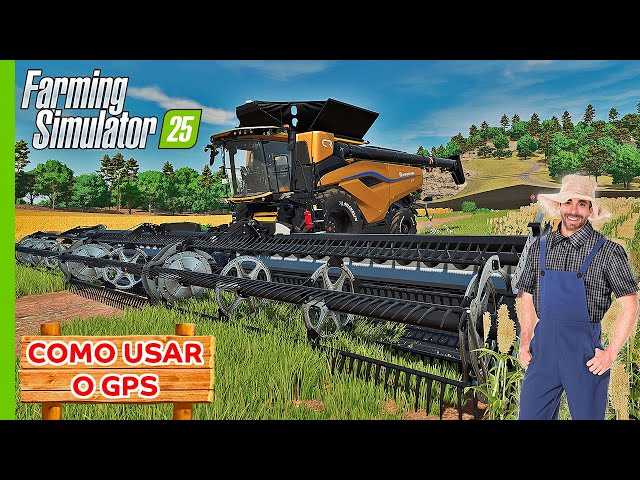 Como USAR o GPS no FARMING SIMULATOR 25