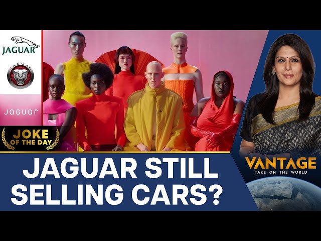 Jaguar's New Logo and Ad Confuses Netizens | Vantage with Palki Sharma