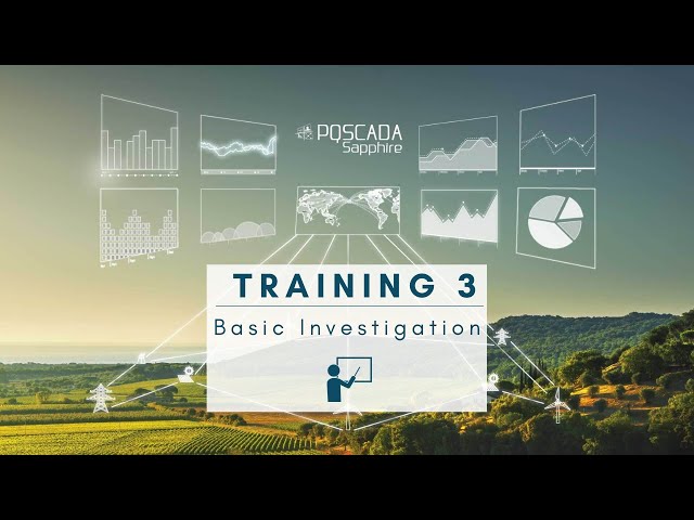 Training Video 3: Creating a Basic Investigation in PQScada Sapphire