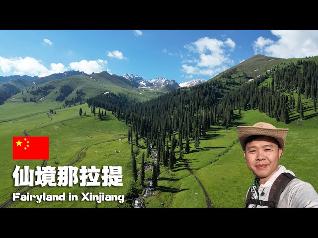 這不是瑞士！中國最美的雪山大草原，新疆那拉提旅遊風景🇨🇳Discover China's Most Beautiful Place: Nalati Grassland Like a Fairyland