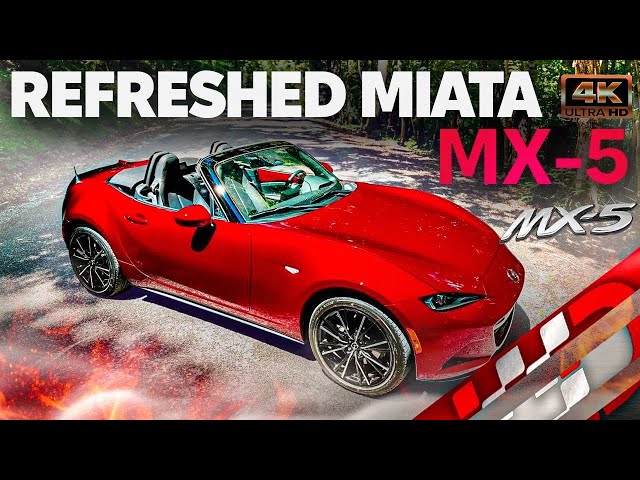 Detailed 2024 Miata MX-5 ND3 Review in Stunning Soul Crystal Red