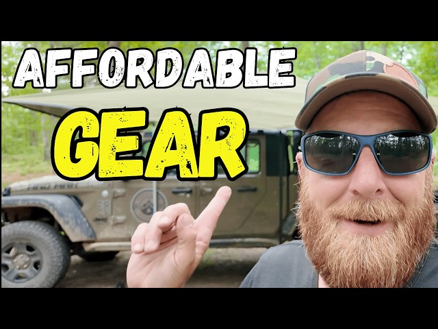 Beginner tips and Amazon budget overland/camping gear