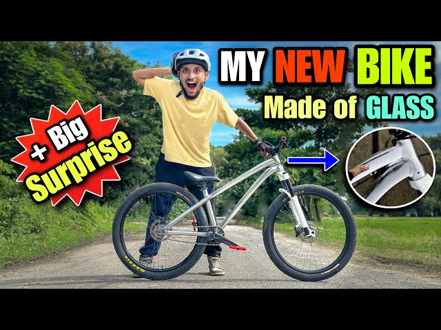 THIS GLASS MTB WILL BLOW YOUR MIND | Cycle Stunts