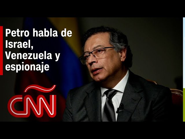 Entrevista a Petro, presidente de Colombia: acusa a Israel de genocidio y no reconoce a Maduro