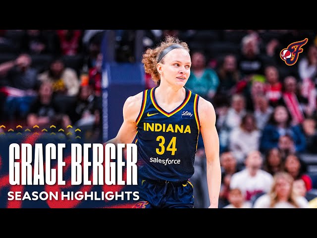 Grace Berger 2024 Season Highlights | Indiana Fever