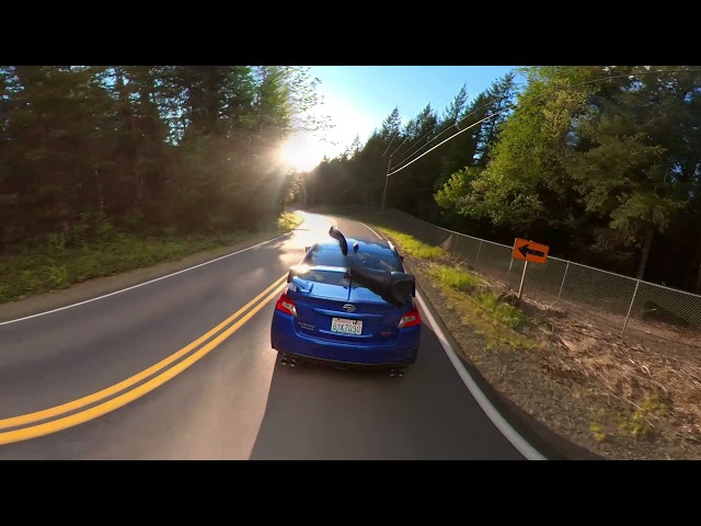 2020 Subaru STI 360 Video X-force exhaust (open)