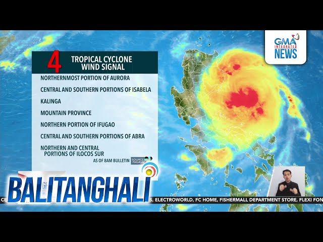 Bagyong #NikaPH, nananatiling isang typhoon - Weather update today | Balitanghali