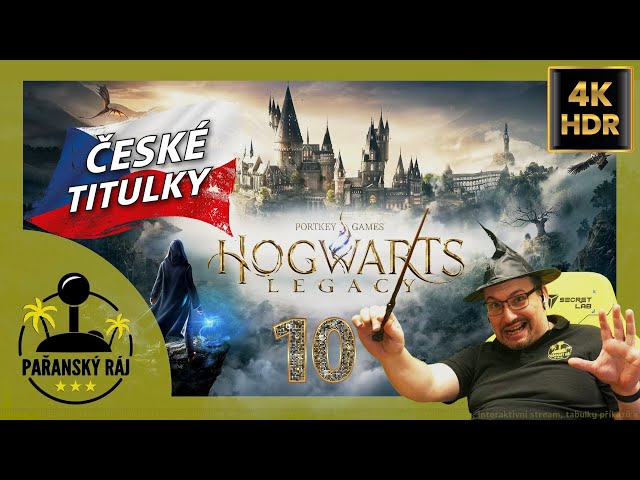 Hogwarts Legacy | #10 Gameplay / Let's Play s českými titulky přes PC na Ultra detaily | CZ 4K60 HDR